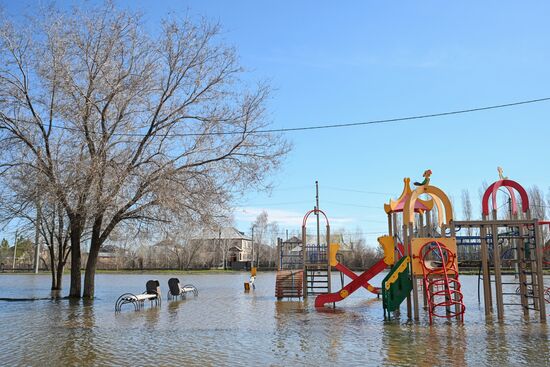 Russia Orenburg Floods