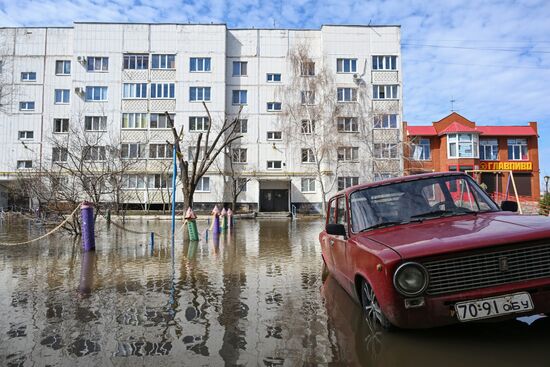 Russia Orenburg Floods