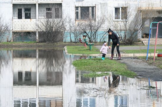 Russia Orenburg Floods