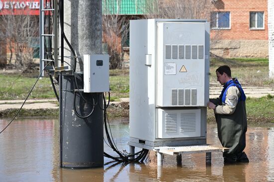Russia Orenburg Floods