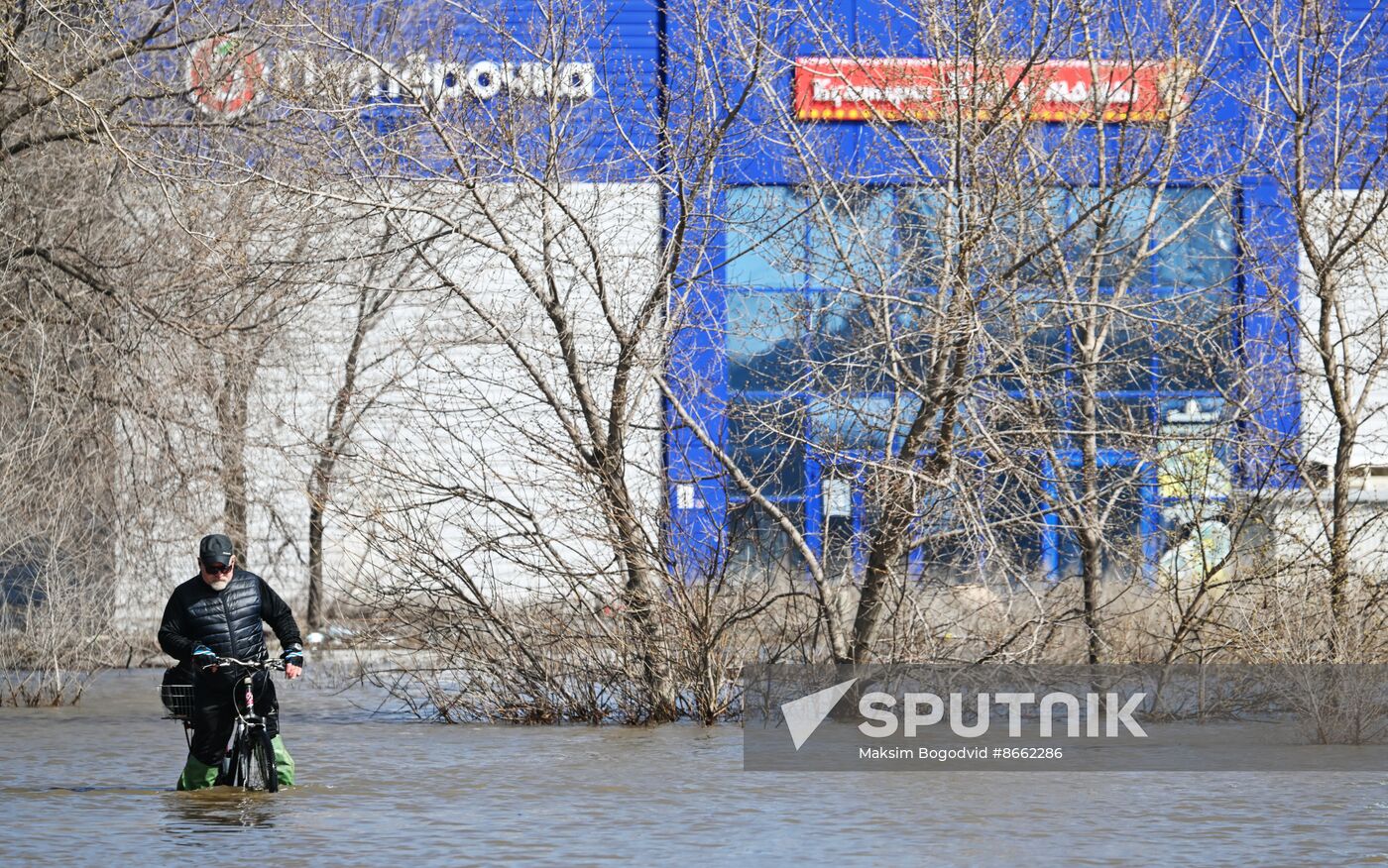 Russia Orenburg Floods