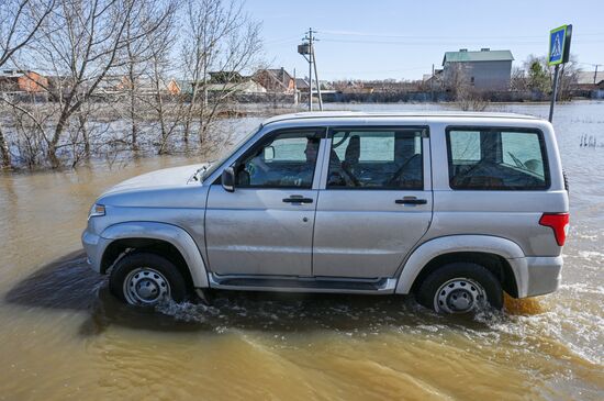 Russia Orenburg Floods