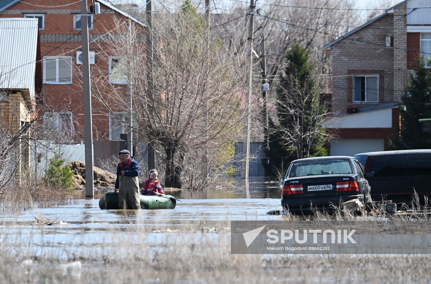 Russia Orenburg Floods