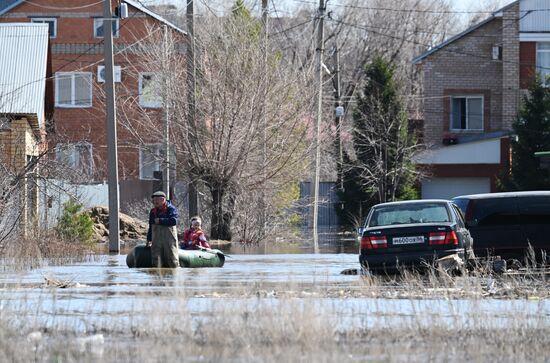 Russia Orenburg Floods