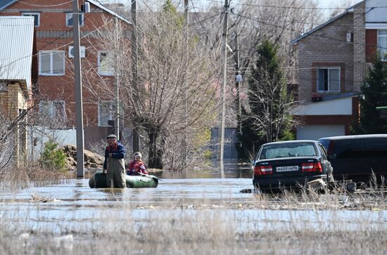 Russia Orenburg Floods