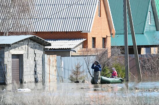 Russia Orenburg Floods