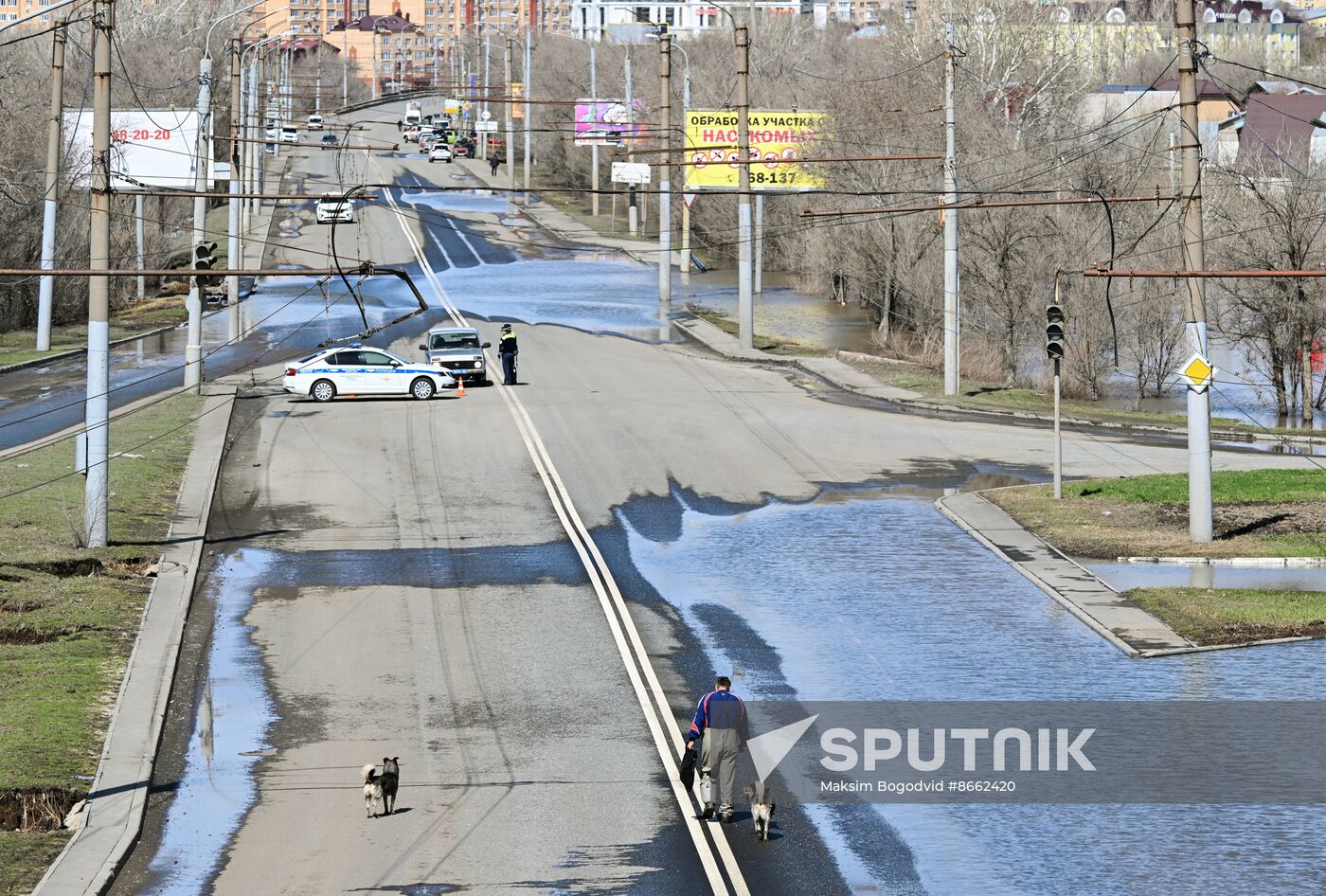 Russia Orenburg Floods