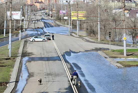 Russia Orenburg Floods