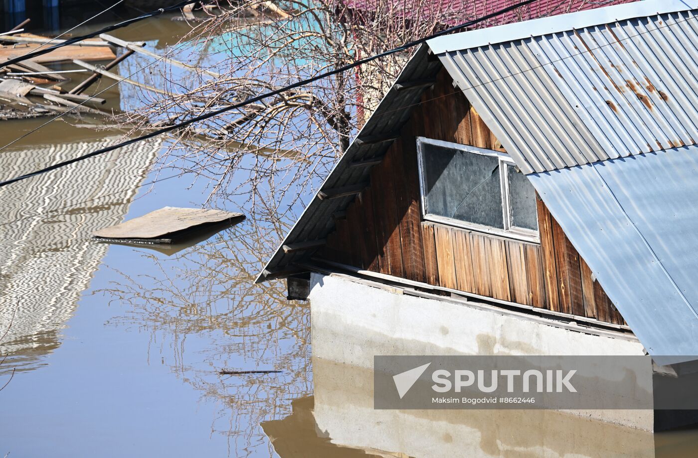 Russia Orenburg Floods