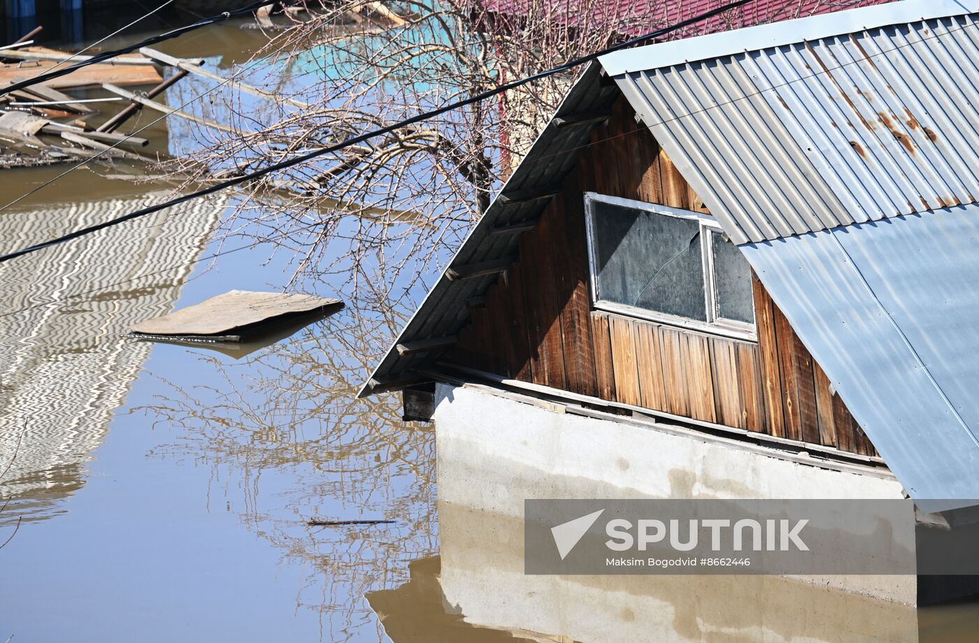 Russia Orenburg Floods