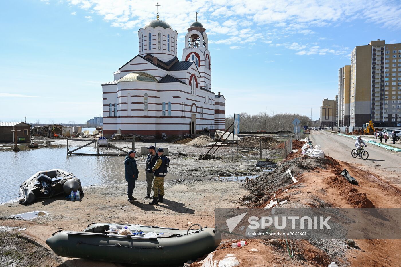 Russia Orenburg Floods