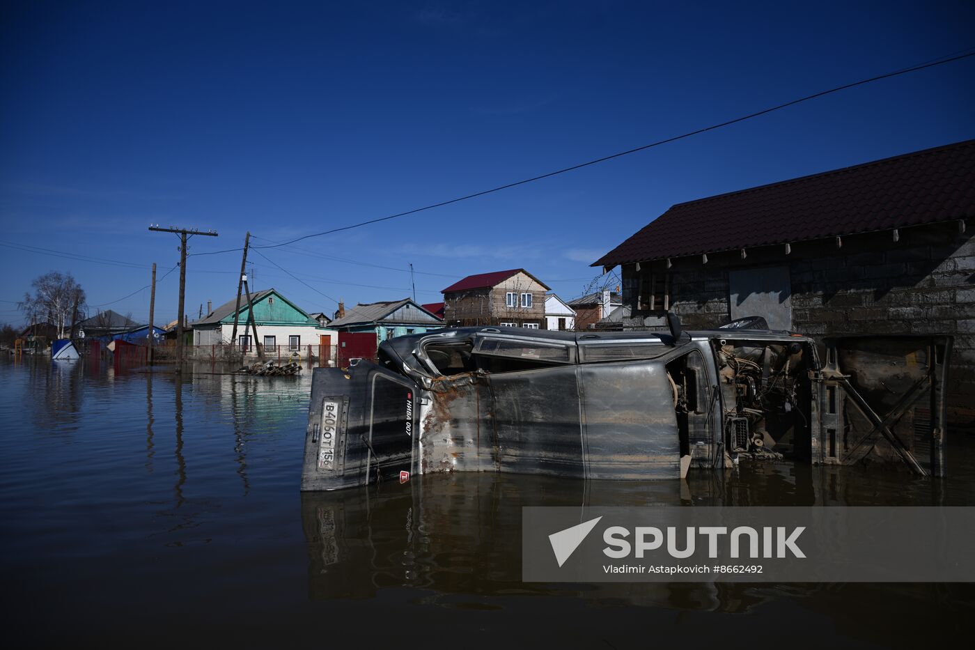 Russia Orenburg Floods