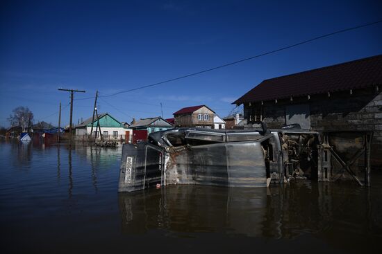 Russia Orenburg Floods