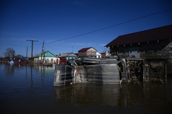 Russia Orenburg Floods