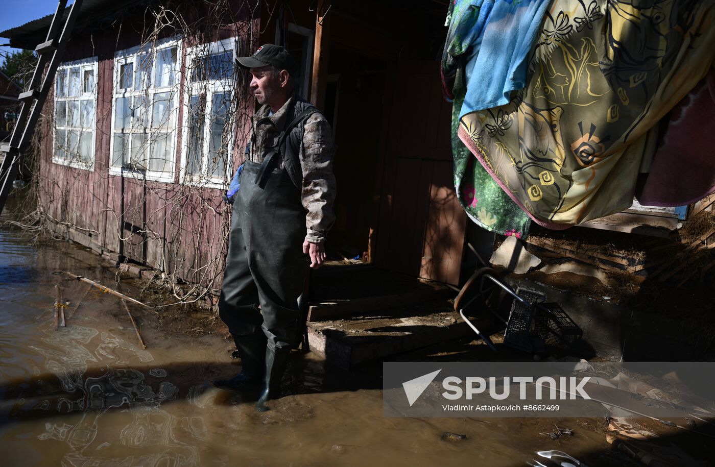 Russia Orenburg Floods