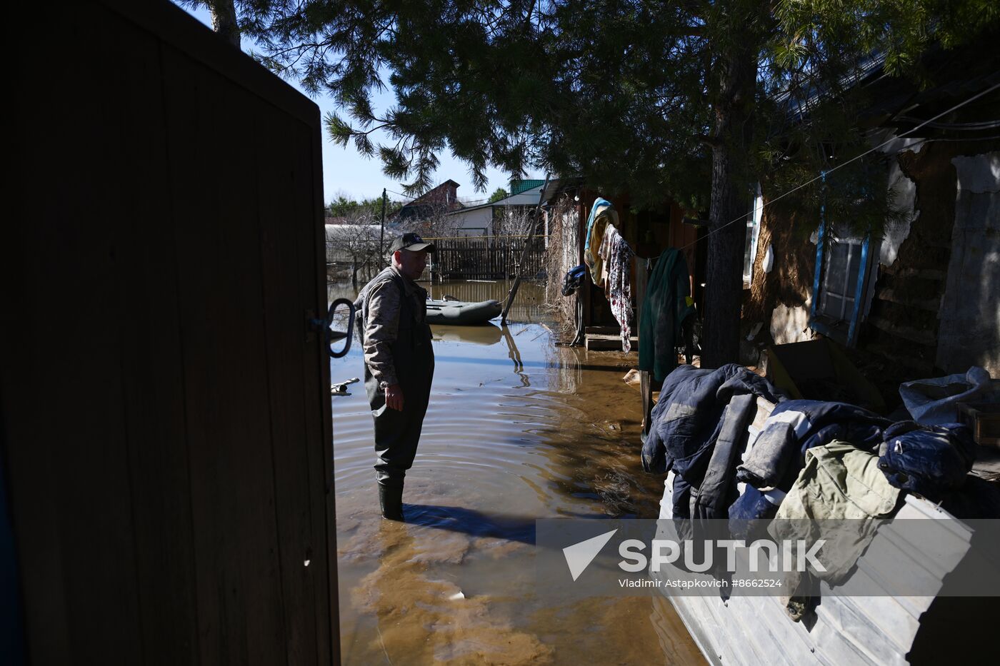 Russia Orenburg Floods