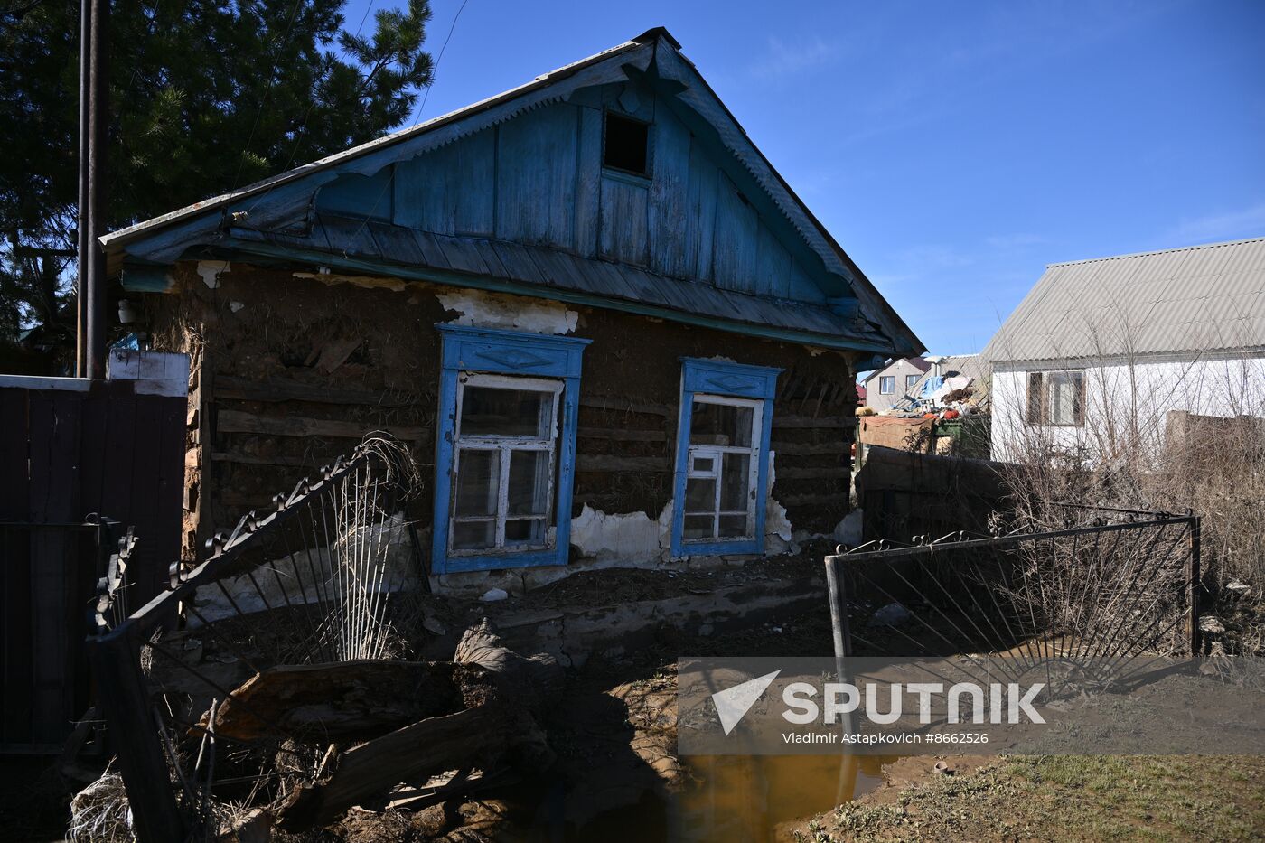 Russia Orenburg Floods