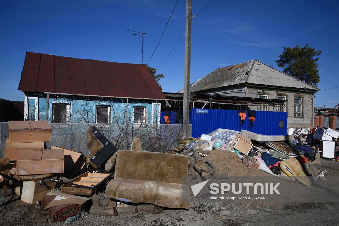 Russia Orenburg Floods