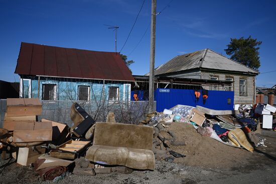 Russia Orenburg Floods