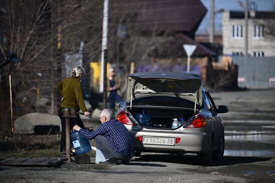 Russia Orenburg Floods