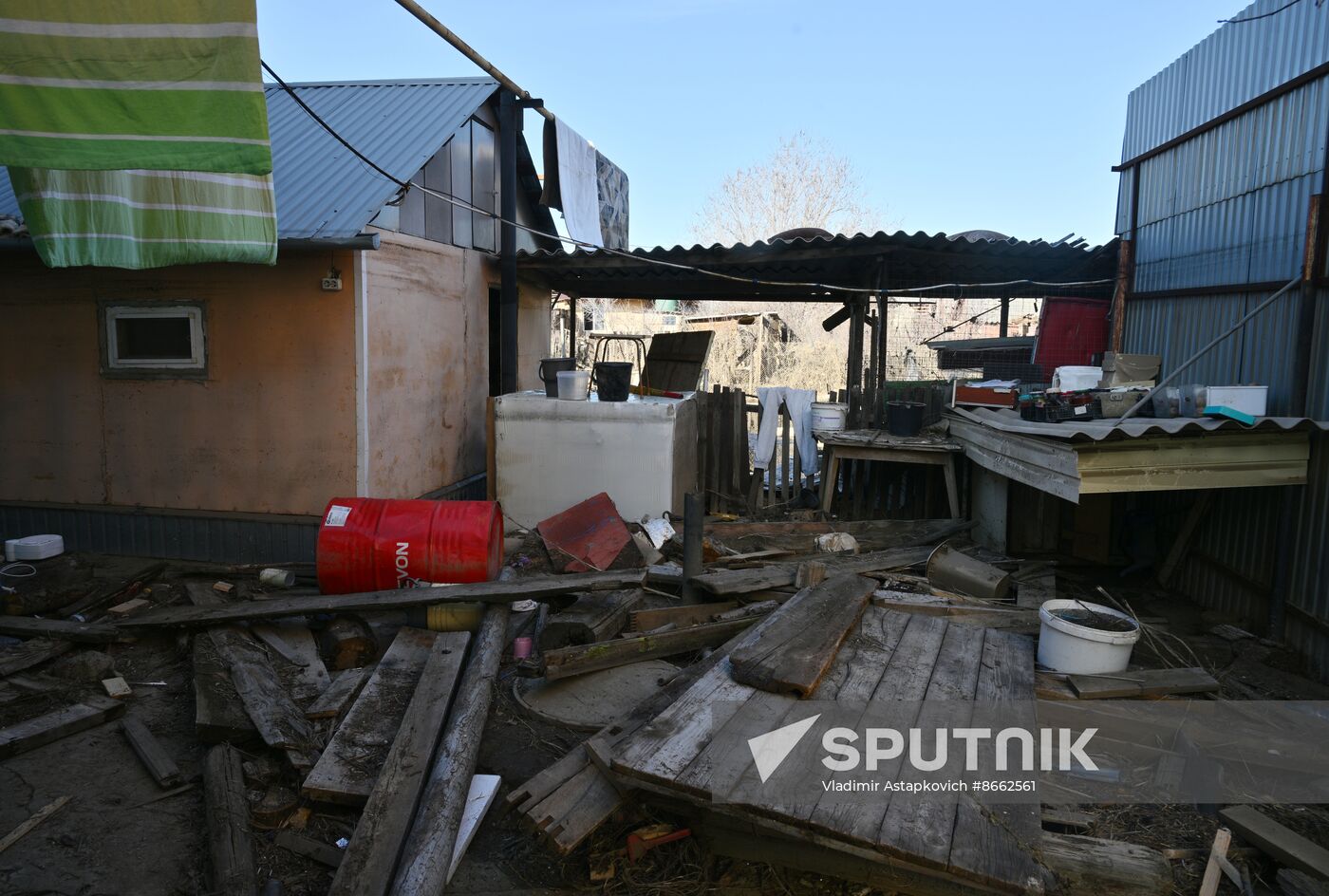 Russia Orenburg Floods