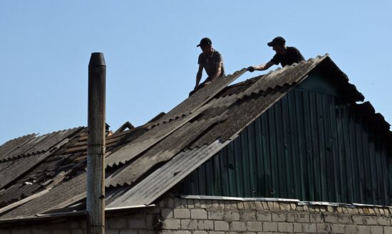 Russia Ukraine Military Operation Shelling