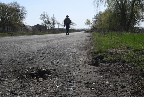 Russia Ukraine Military Operation Shelling