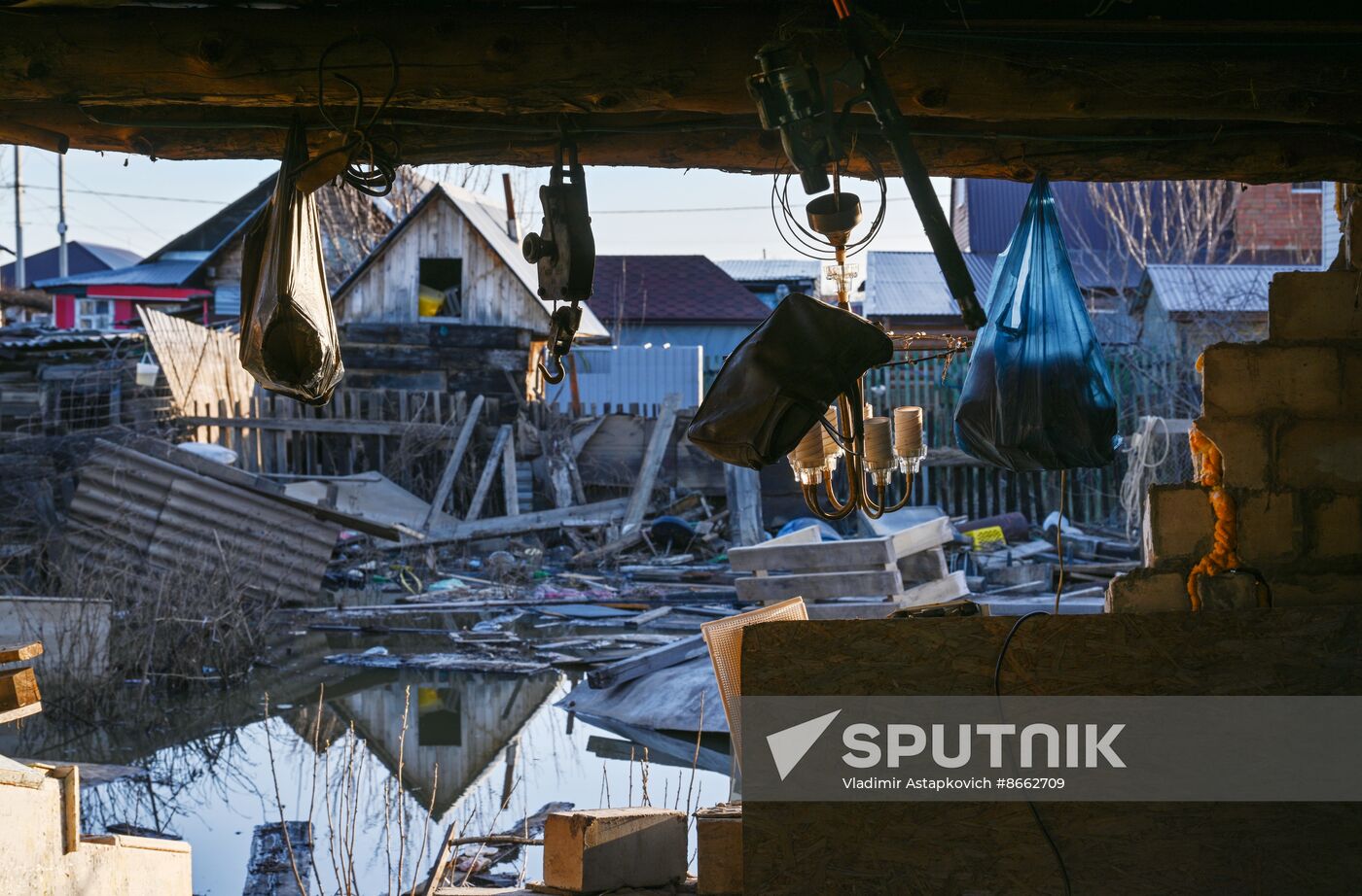 Russia Orenburg Floods