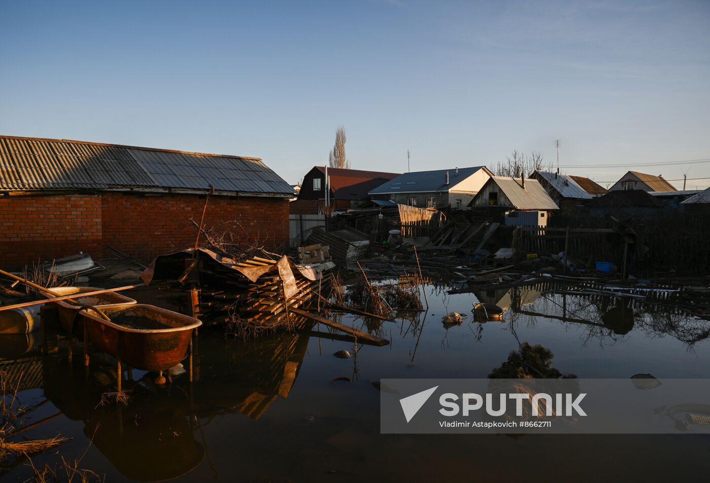 Russia Orenburg Floods