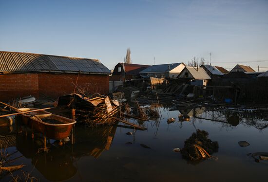 Russia Orenburg Floods