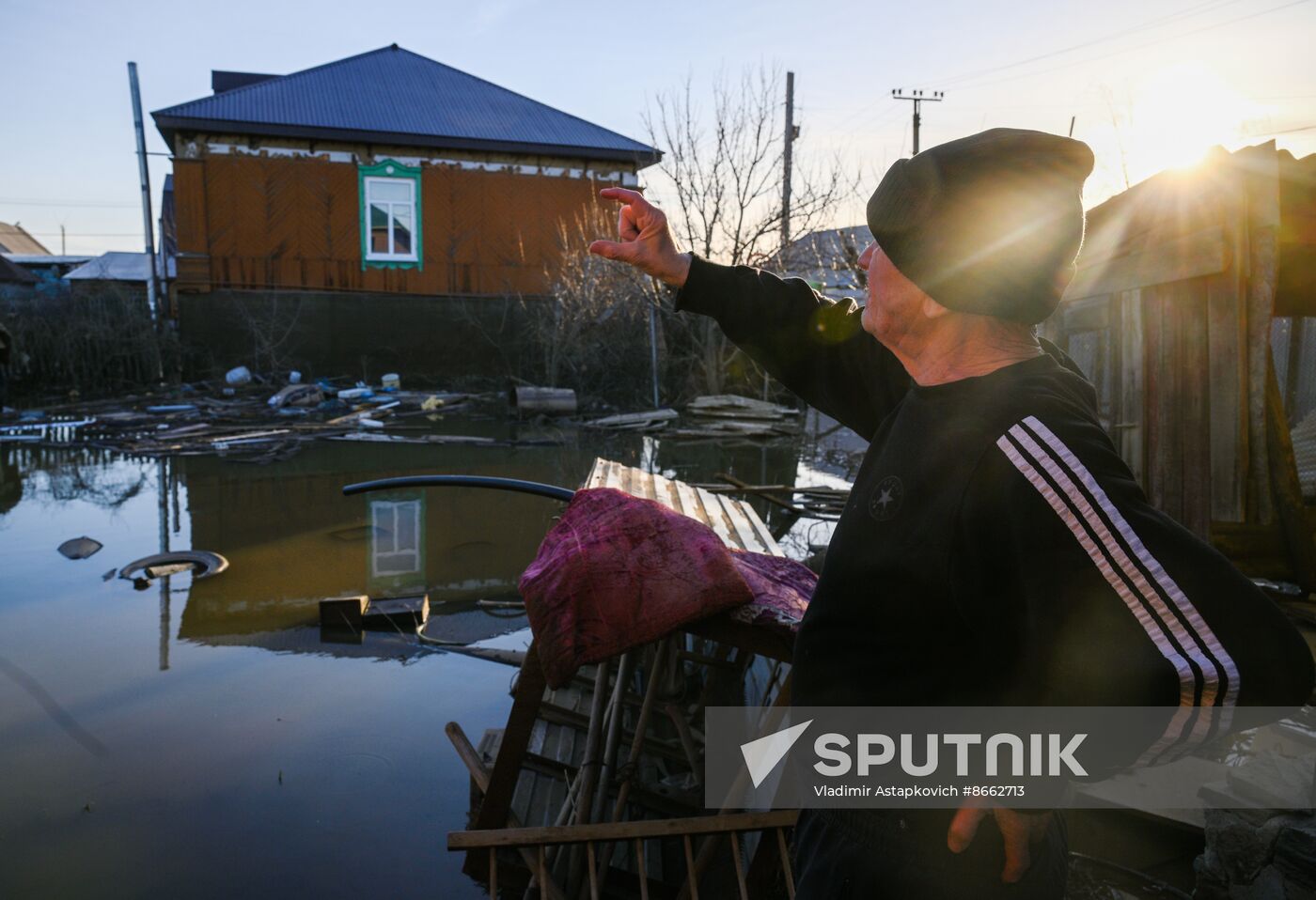 Russia Orenburg Floods