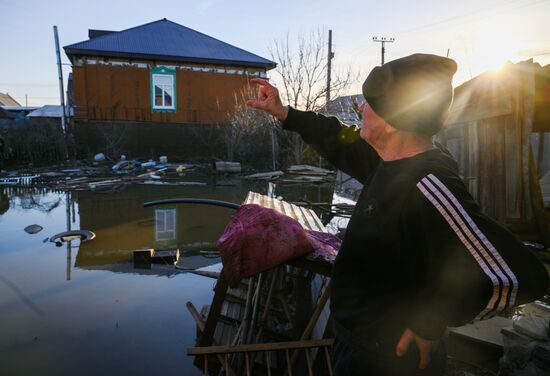 Russia Orenburg Floods