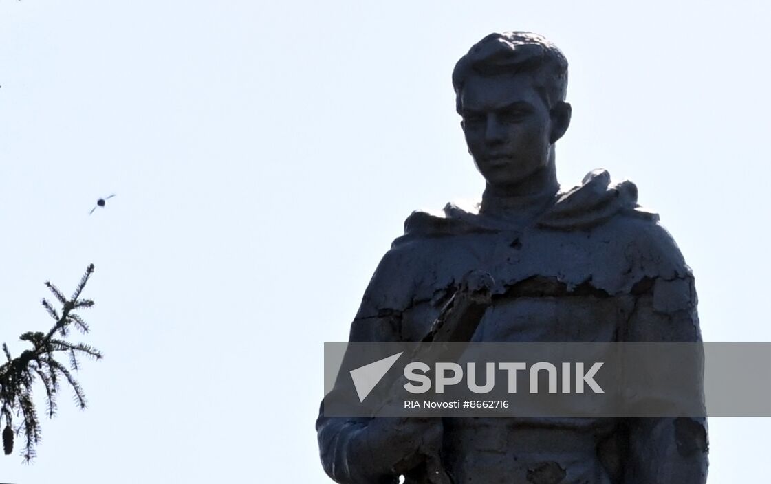 Russia Ukraine Military Operation Shelling