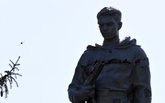 Russia Ukraine Military Operation Shelling