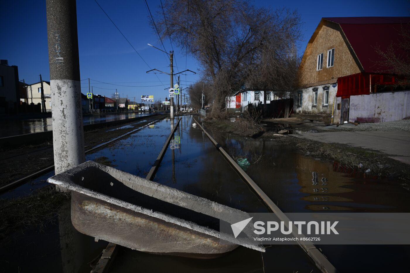 Russia Orenburg Floods