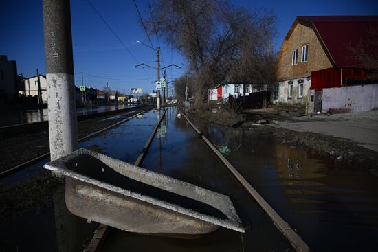Russia Orenburg Floods