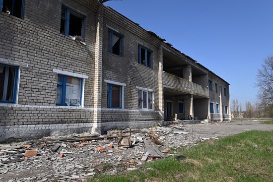 Russia Ukraine Military Operation Shelling