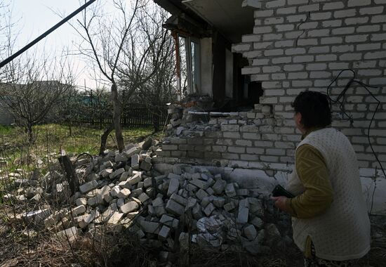 Russia Ukraine Military Operation Shelling