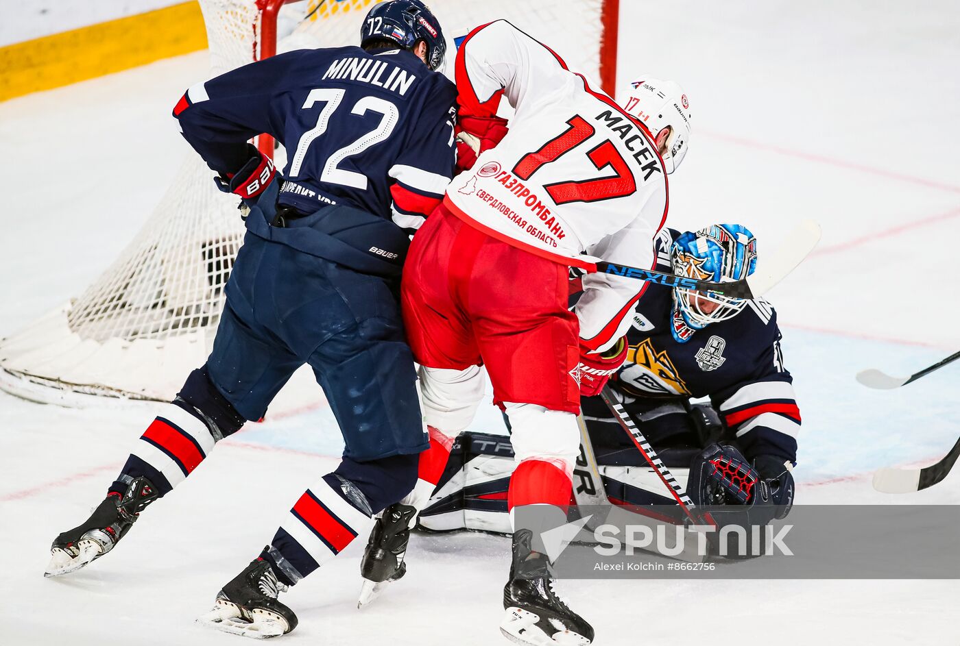 Russia Ice Hockey Kontinental League Metallurg - Avtomobilist