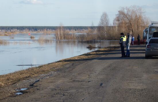Russia Kurgan Floods