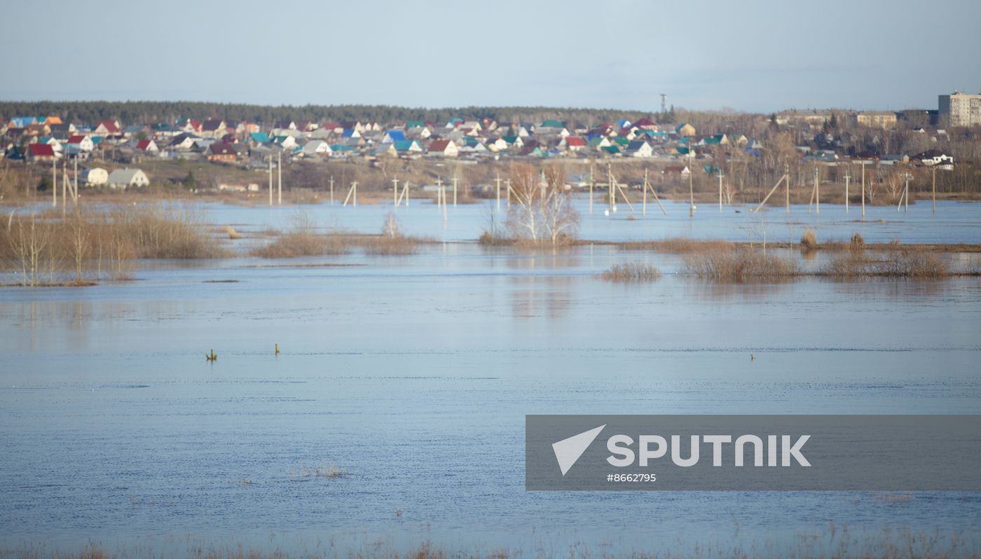 Russia Kurgan Floods