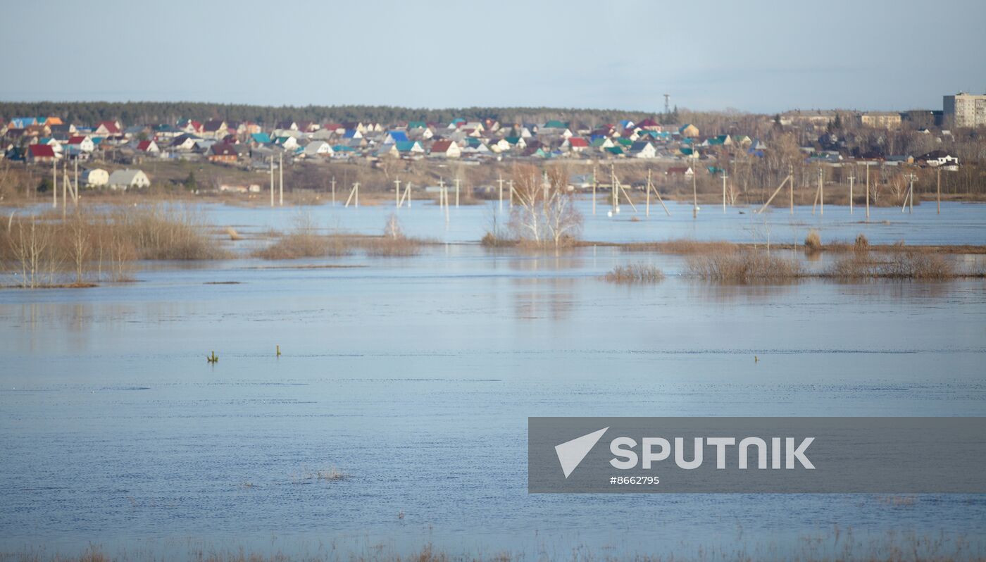 Russia Kurgan Floods