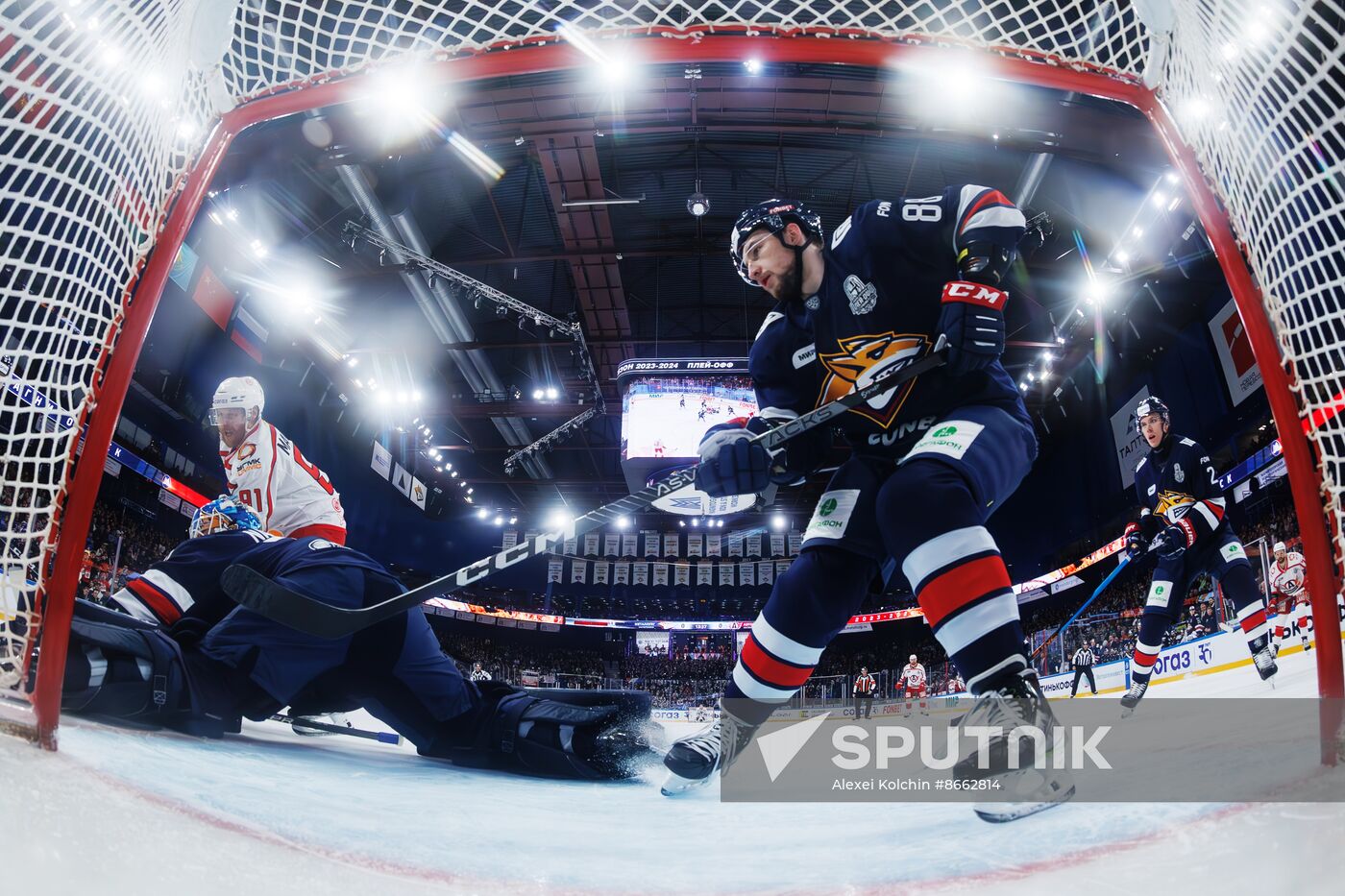 Russia Ice Hockey Kontinental League Metallurg - Avtomobilist