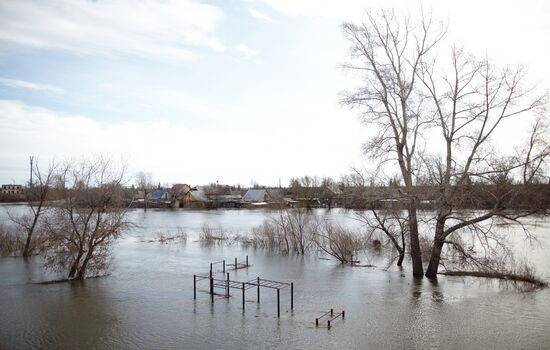 Russia Kurgan Floods