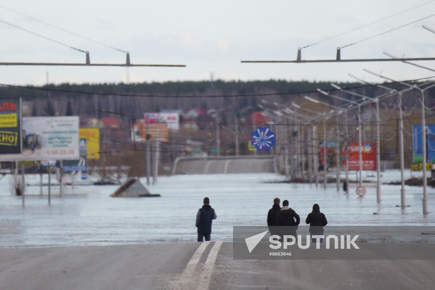 Russia Kurgan Floods