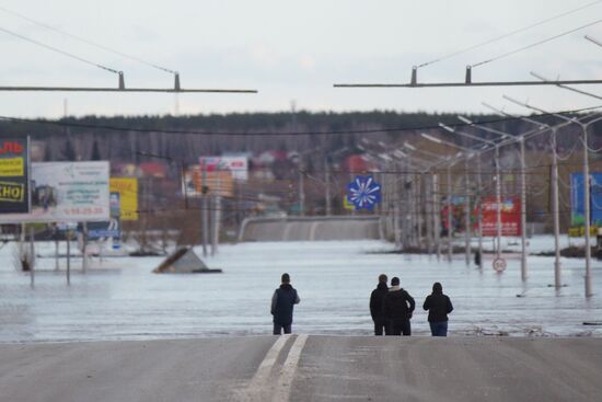 Russia Kurgan Floods