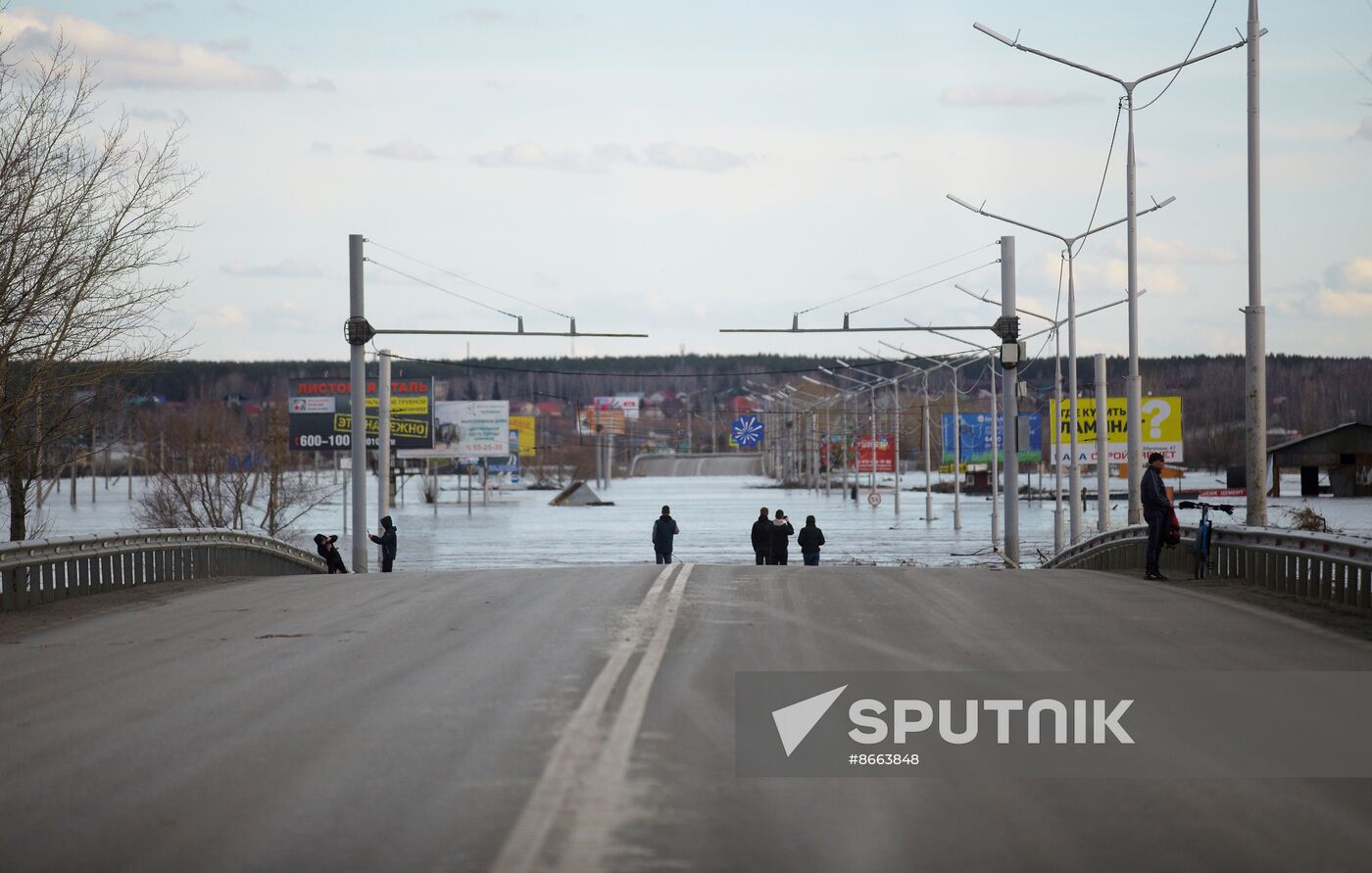 Russia Kurgan Floods