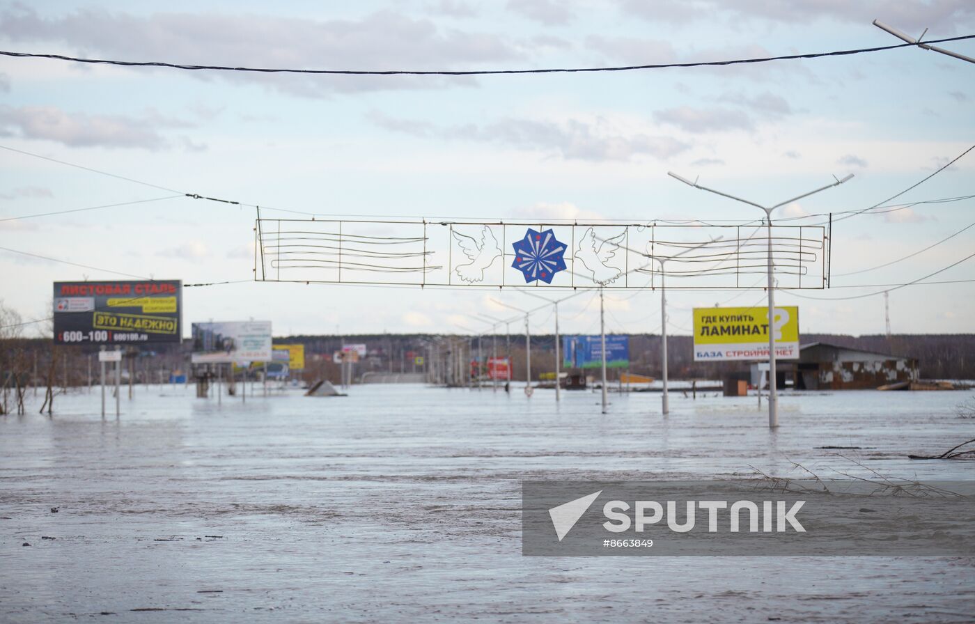 Russia Kurgan Floods