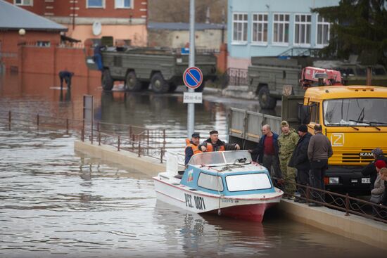 Russia Kurgan Floods