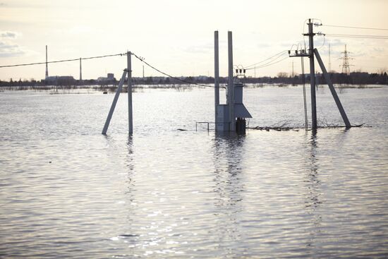 Russia Kurgan Floods